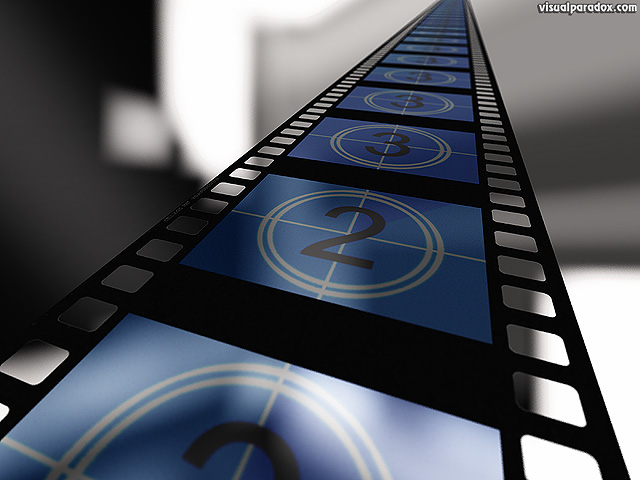 cinema movies film strip filmstrip motion picture count video clips show blue countdown clip movie, free, 3d, wallpaper
