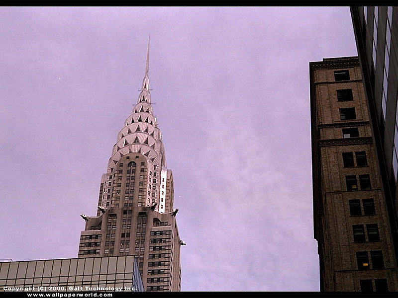 'Chrysler Building' 800x600 Free 3D Wallpaper