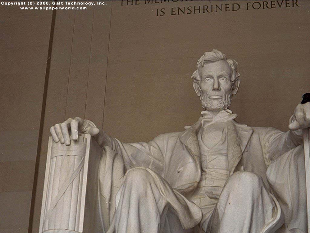'Lincoln Memorial' 1024x768 Free 3D Wallpaper