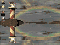 'Lighthouse' one of the Free 3D Wallpapers