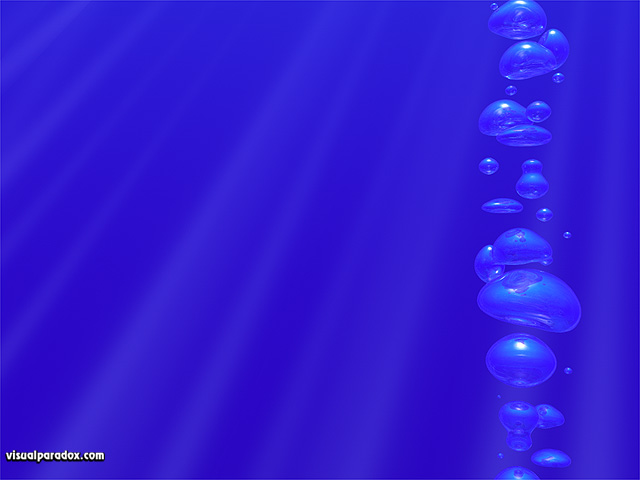 Free 3D Wallpaper 'Bubbles' 640x400