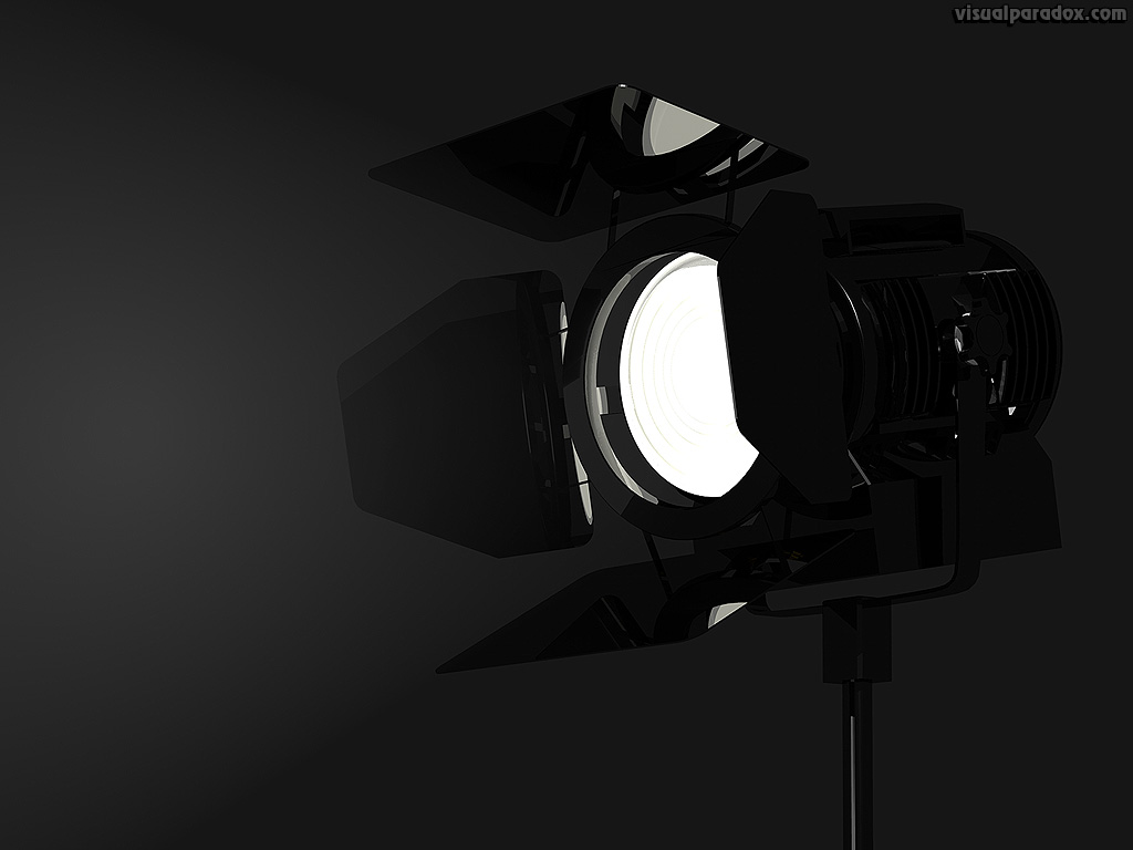 limelight, lite, stage, screen, movie, set, light, gel, lamp, dark , 3d, wallpaper