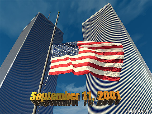 flag, wtc, world, trade, center, memorial, terrorist, attack, hijack, america, honor, 9/11, september, 911, 9/11/01, free, 3d, wallpaper
