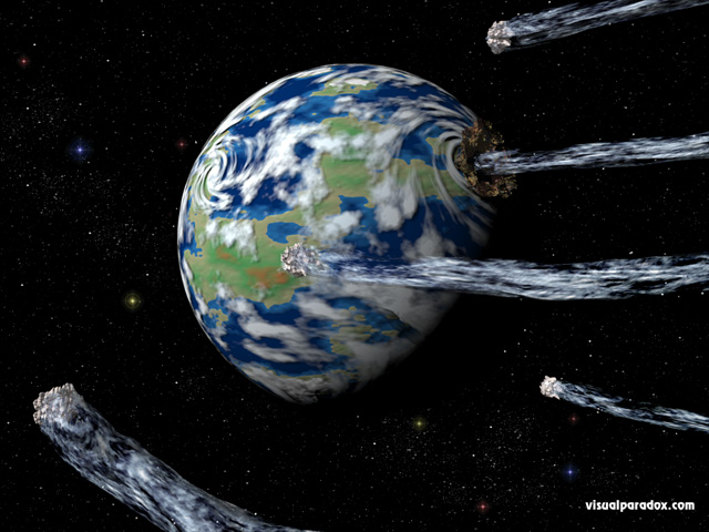 planet, space, asteroids, meteors, collision, strike, bombard, death, stars, free, 3d, wallpaper