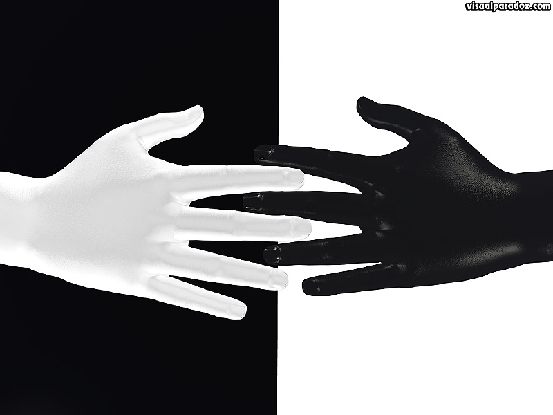 hands, digits, black, white, color, colour, contrast, touch, 3d, wallpaper