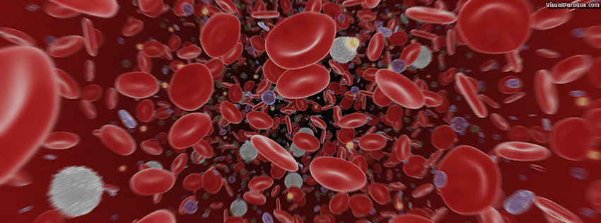 facebook, coverphoto, cover, blood, cells, vein, artery, germ, bleed, white, red, platelet, flow, 3d