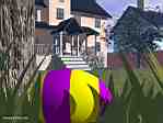 'Easter Egg Hunt' 3D Wallpaper