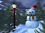 'Snowman' One of the 3D Wallpapers